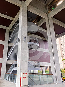 Overcast of the Liang Kuo Shu International Conference Hall of National Taiwan University