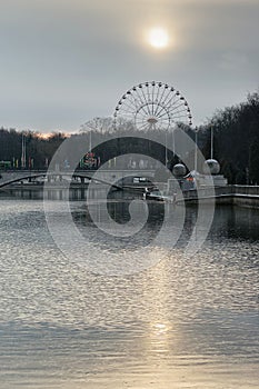 Overcast November morning in the Ñity