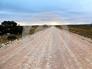 Overcast Riverland Sky