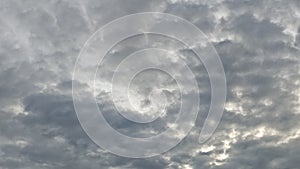 Overcast Sky with Soft Cloud Patterns