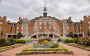 Overcast view of the Student Union of Oklahoma State University