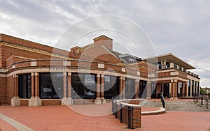 Overcast view of the Student Union of Oklahoma State University