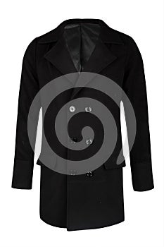 overcoat isolated on white background