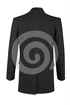 overcoat isolated on white background