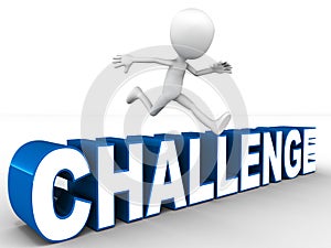 Overcome challenge photo