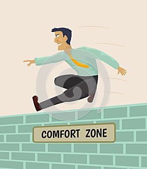 Overcoming comfort zone