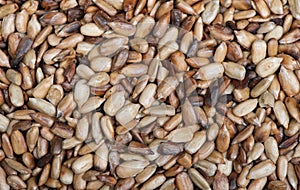 Overcooked peeled sunflower seeds