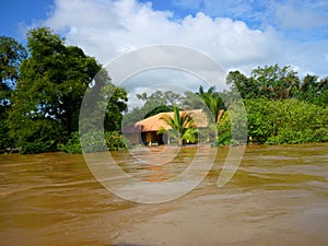 Overflow in Tortuguero , Costa Rica.