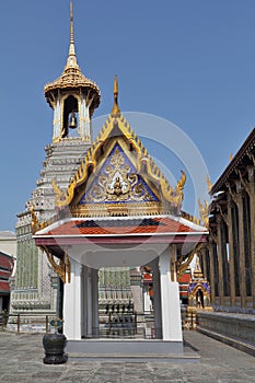 The overgilded tower with a bell