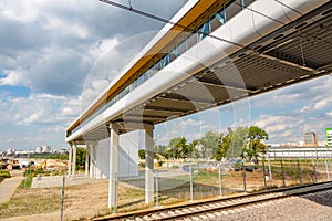 Overground pedestrian crossing