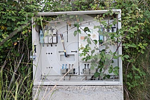 Overgrown switchboard