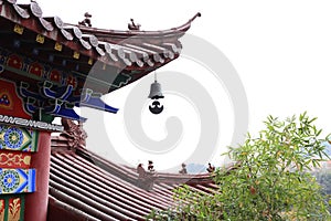 Overhanging eaves-Chinese Temples