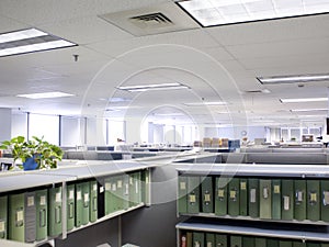 Overhead cubicles