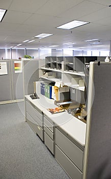 Overhead cubicles