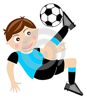 Overhead kick Kid Football