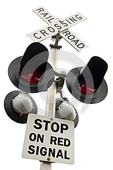 Overhead Railroad Crossing