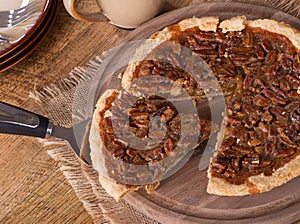 Slice of Pecan Pie
