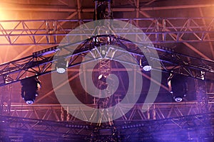 Overhead stage lights