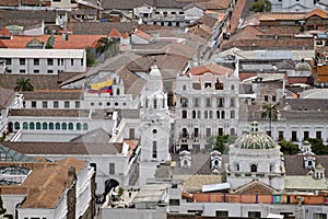Overhead view of Quito Presidential Palace