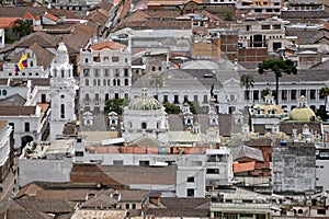 Overhead view of Quito Presidential Palace