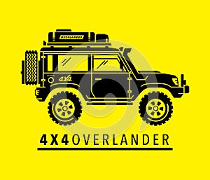 Overland off-road 4x4 all-terrain 4wd suv safari vehicle