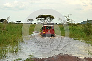 Overlanding on the Serengeti