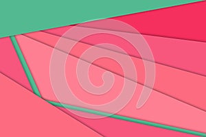 Overlapping Paper Backgrounds Brightly Colored