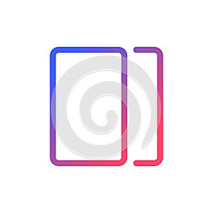 Overlay pixel perfect gradient linear ui icon