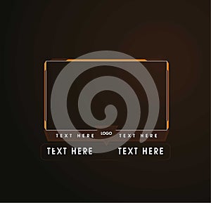 Overlay for twitch panels and facecam web cam etc