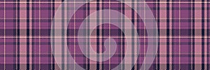 Overlayed pattern vector seamless, apartment textile check texture. Doodle background tartan fabric plaid in pink and light colors