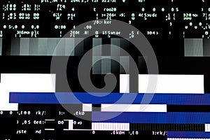 Overloading the graphics card on a computer. Glitches and code