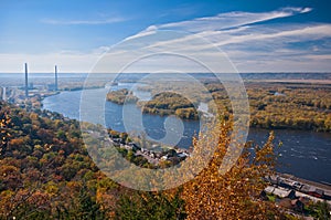 Overlook Above Alma and River