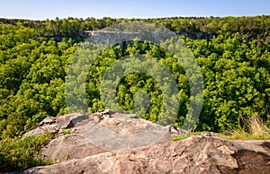 Overlook Atop Valley at Little River Canyon National Preserve