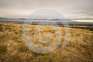 Overlook of the City from Draper Aqueduct Trail