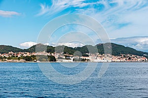 Overlook of the coast of Cangas