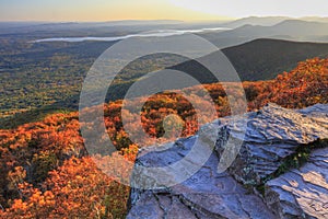 Overlook Mountain Sunset photo