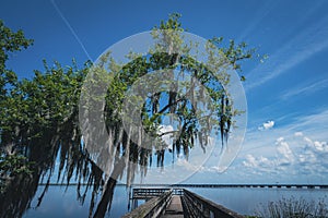 Overlook Park on Lake Jesup in Winter Springs, Florida