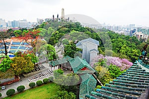 Overlook Yuexiu park