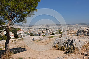 Overlooking Athens