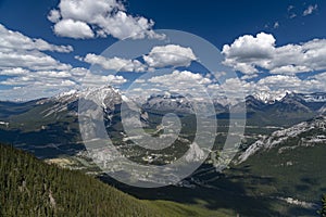 Overlooking Banff in Canada