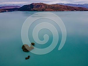 Overlooking of Lake Tekapo