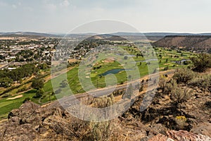 Overlooking Meadow Lakes Golf Courses in Prineville, Oregon