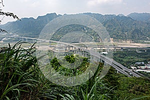 Overlooking the most beautiful intersection on Highway 6 from a height