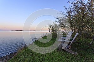 Overlooking Shediac Bay in New Brunswick