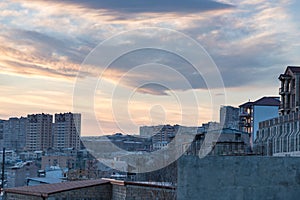 Overlooking Yerevan from the Top of the Cascade Complex