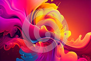 Overmixing and blending colors. Trendcolors background. Gradient