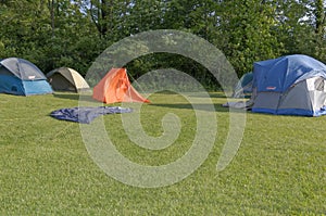 Overnight Camping in tents