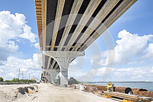 Overpass, Bridge Under Construction