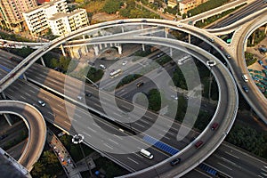 Overpass in guangzhou city