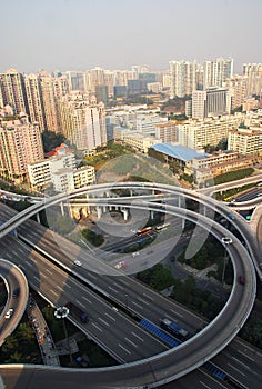 Overpass in guangzhou city photo